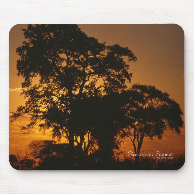 Savannah Sunset Mouse Mat (Front)