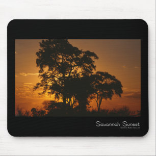 Savannah Sunset Mouse Pad