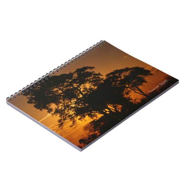 Savannah Sunset Notebook (Left Side)