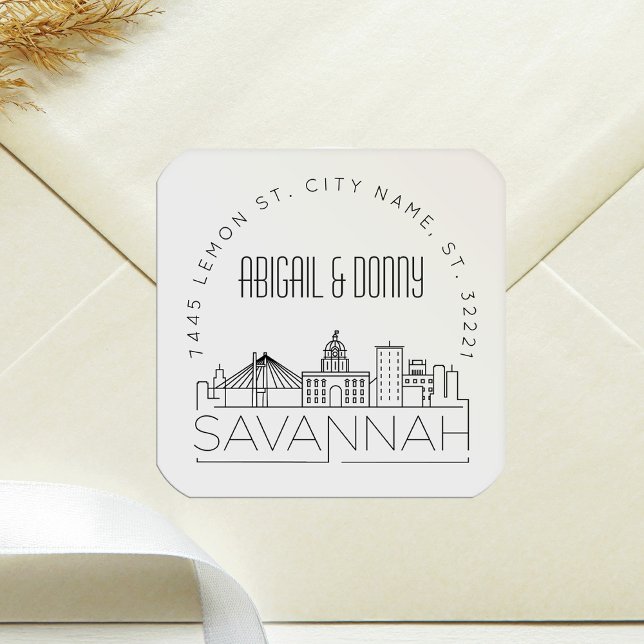 Savannah Wedding | Pre-Addressed Envelope Seal (Creator Uploaded)