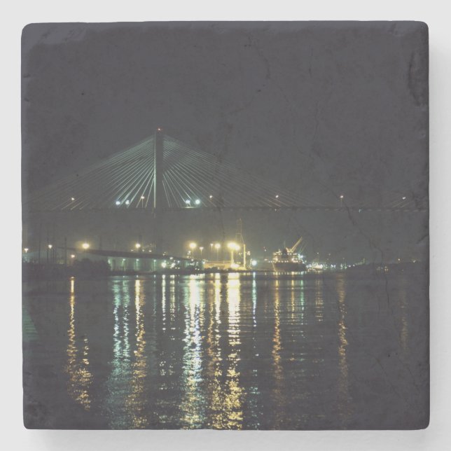 Savannah's River Walk Stone Coaster (Front)