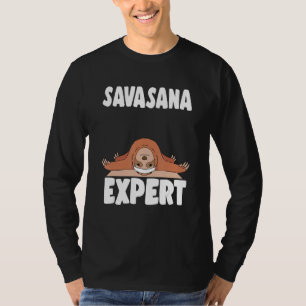 Savasana Expert Sloth Yoga T-Shirt