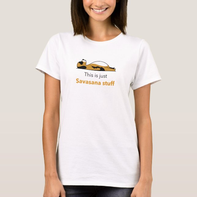 Savasana t-shirts/ Yogs t-shirts (Front)