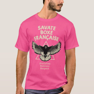 Savate French Kickboxing Eagle T-Shirt