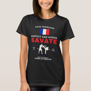 Savate French Kickboxing Savate Fighter T-Shirt