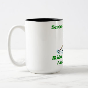 Save a Gondola Ride an Italian Two-Tone Coffee Mug