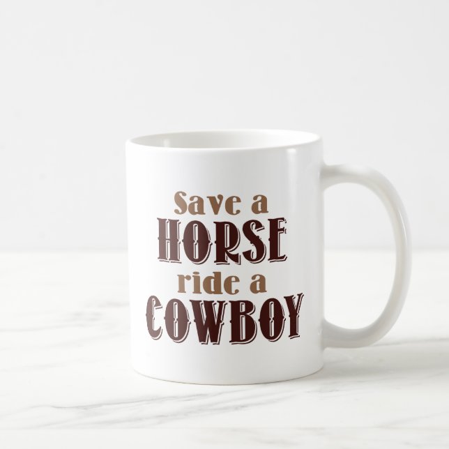 Save A Horse Coffee Mug (Right)