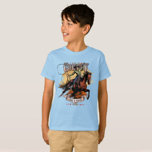 Save A Horse; Ride A Cowboy Kids T-Shirt