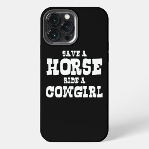 SAVE A HORSE RIDE A COWGIRL Case-Mate iPhone CASE