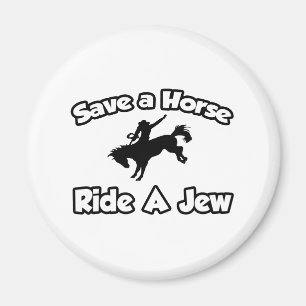 Save a Horse, Ride a Jew Magnet