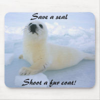 Save a Seal Mousepad
