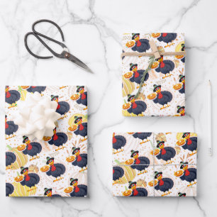 Save A Turkey Eat Pie Funny Happy Thanksgiving Wrapping Paper Sheet