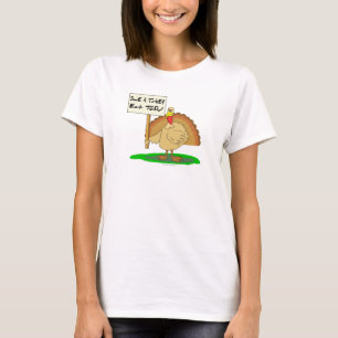 Save a Turkey Shirt Womens Shirt