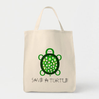 Save a Turtle Tote Bag
