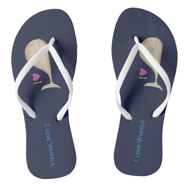 Save a Whale, Save a Planet Flip Flops (Footbed)