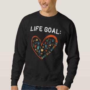 Save All The Animals, Wildlife Rescue, Animal Resc Sweatshirt