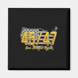 Save America Again Trump 2024 Patriotic American Magnet