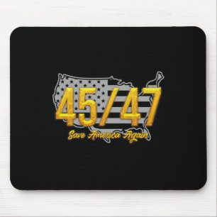 Save America Again Trump 2024 Patriotic American  Mouse Mat