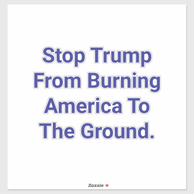 Save America From Trump Hankamer Artjunkhaus Peace (Sheet)