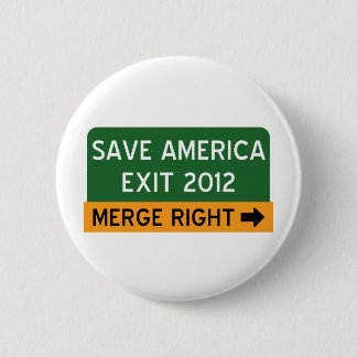Save America Repulican 6 Cm Round Badge