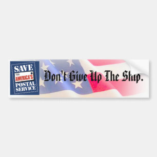 Save America's Postal Service Bumper Sticker