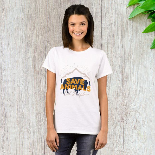 Save Animals Eat People T-Shirt (Creator Uploaded)