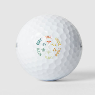 Save Bees Rescue Animals Recycle Plastic Earth Day Golf Balls