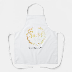 Save by Grace Apron - Custom Faith Gift