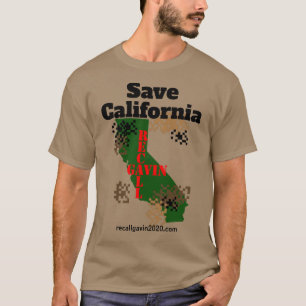 Save California digital camo T-Shirt