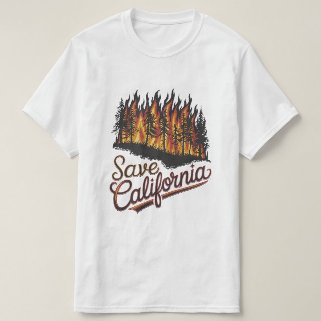 Save California T-Shirt (Design Front)