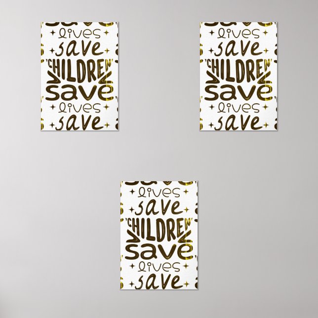 Save Children, Save Lives (Front)