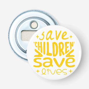Save Children, Save Lives Bottle Opener