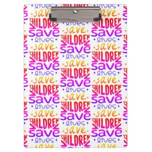 Save Children, Save Lives Clipboard