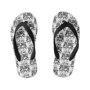 Save Children, Save Lives Kid's Flip Flops
