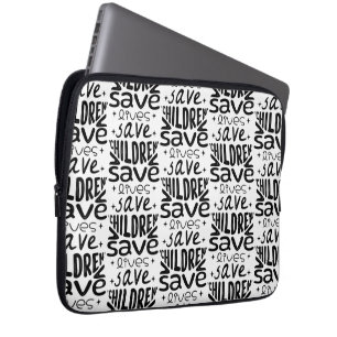 Save Children, Save Lives Laptop Sleeve