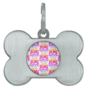 Save Children, Save Lives Pet ID Tag