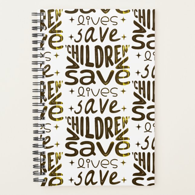 Save Children, Save Lives Planner (Front)