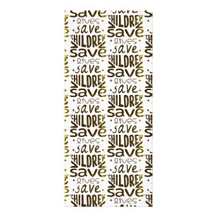 Save Children, Save Lives Rack Card