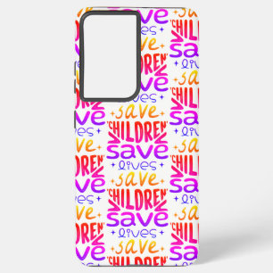 Save Children, Save Lives Samsung Galaxy Case