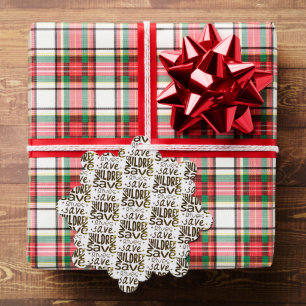 Save Children, Save Lives Tree Decoration Card
