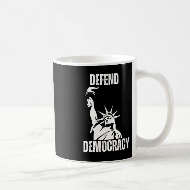 Save Democracy 2025 Design  Coffee Mug (Right)