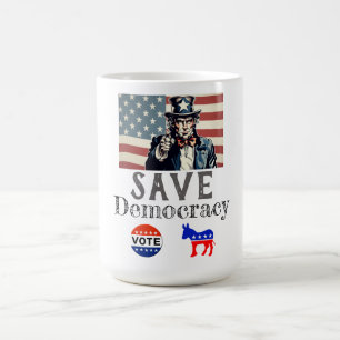 Save Democracy Coffee Mug