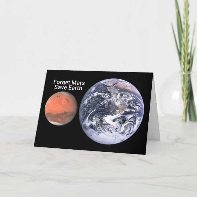 Save Earth Card (Front)