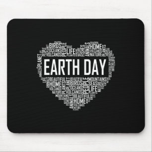 Save Earth Gift Earth Day Lover Environmental Awar Mouse Mat