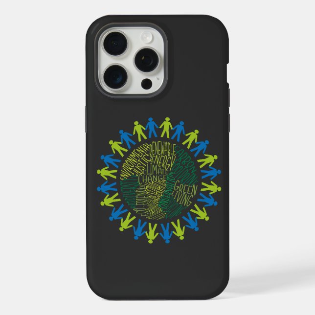 save earth iPhone case (Back)