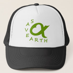 save earth planète trucker hat