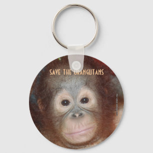Save Endangered Wildlife Key Ring