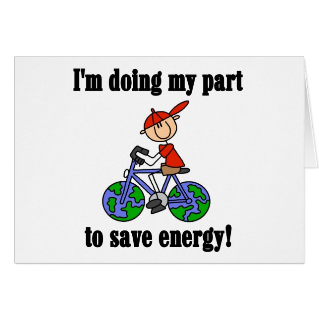 Save Energy Environmental Tshirts and Gifts (Front Horizontal)