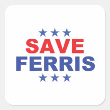 Save Ferris Sticker