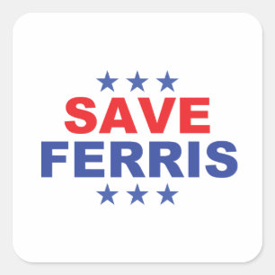 Save Ferris Sticker